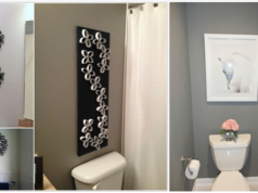 10 Creative DIY Bathroom Wall Decor Ideas