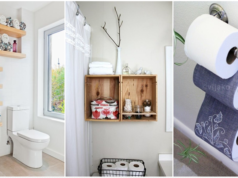 Creative Bathroom Organizations and DIY Solutions