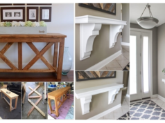 Fabulous DIY Entryway Table Ideas