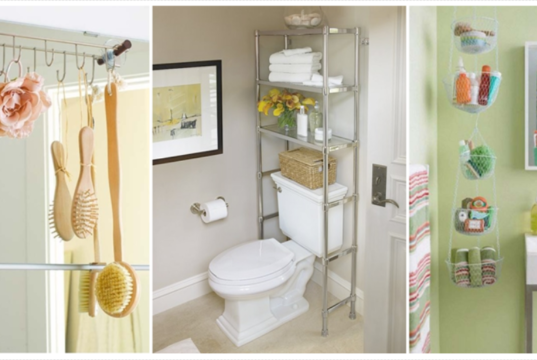 Creative Storage Ideas for a Small Bathroom Organization