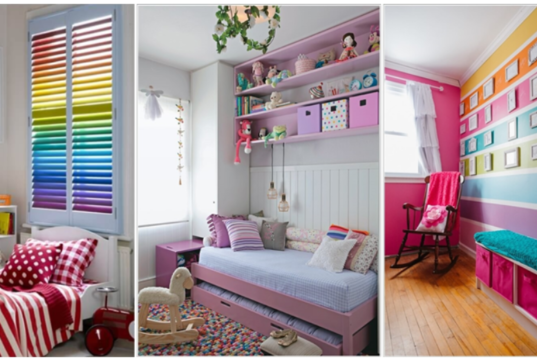 Fun and Cheerful Multicolor Kids' Room Decor Ideas