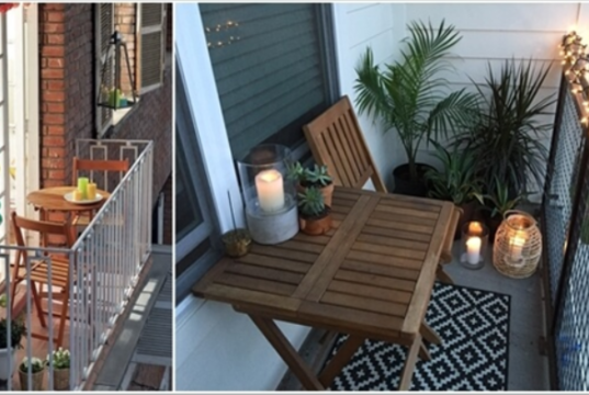 10 Fun Ways to Decorate a Tiny Balcony