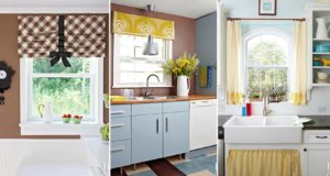 DIY Kitchen Window Treatments