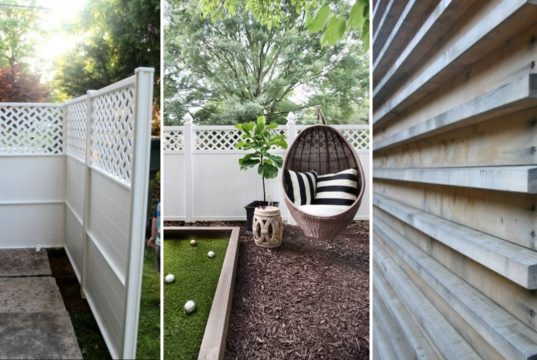 Cheap Privacy Fence Design and Ideas