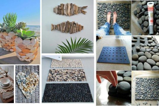 How to Use Branches, Seashell and Stones in Your Home