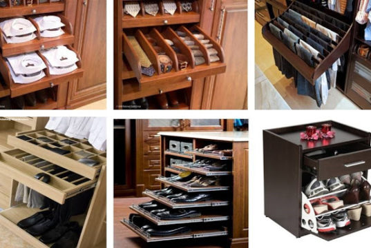 Pull out Rack Ideas For Your Closet